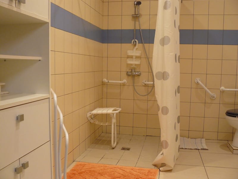 douche à l'italienne