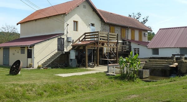 Gite poule d'eau entrée
